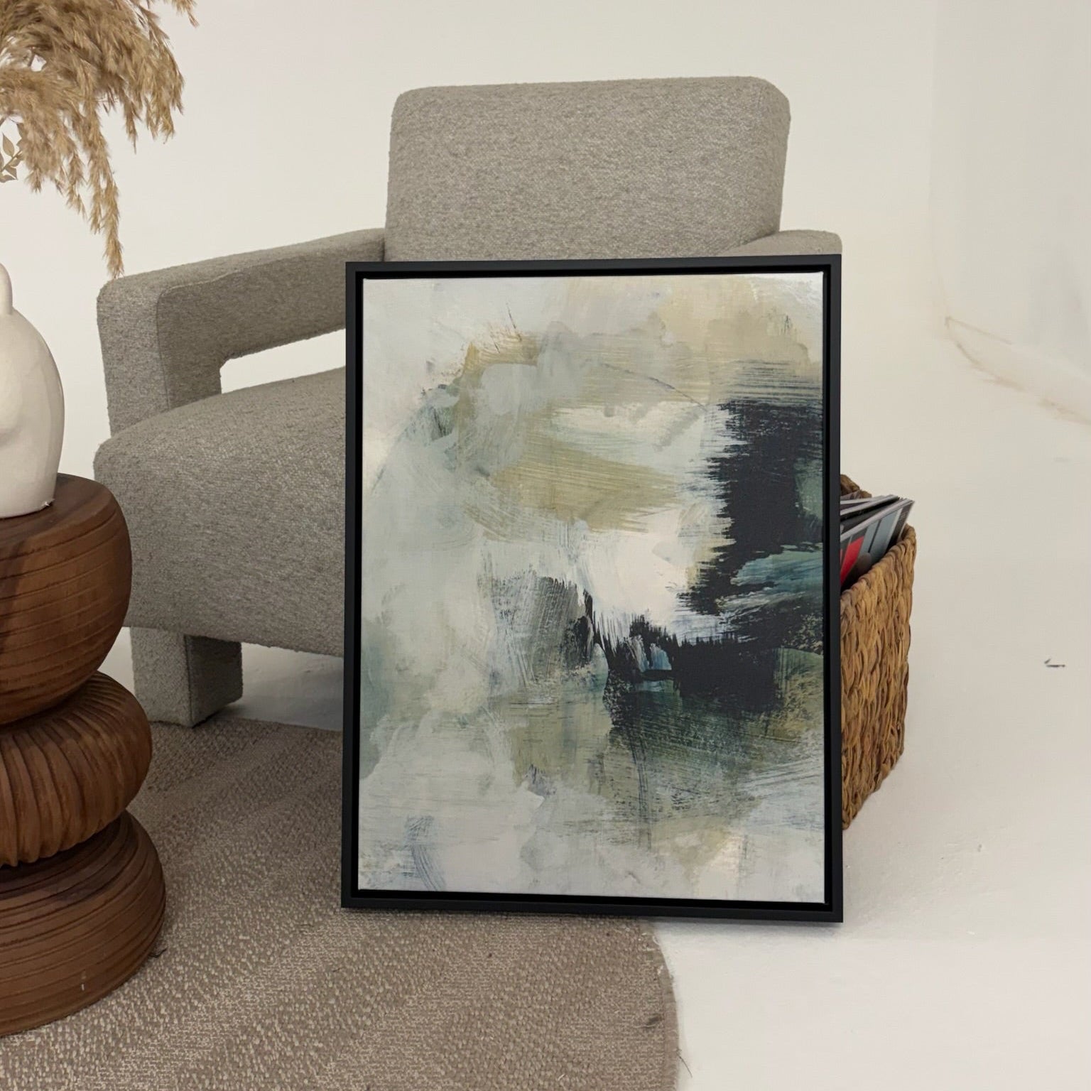 Begun Framed Printed Canvas - Mala Art Co.