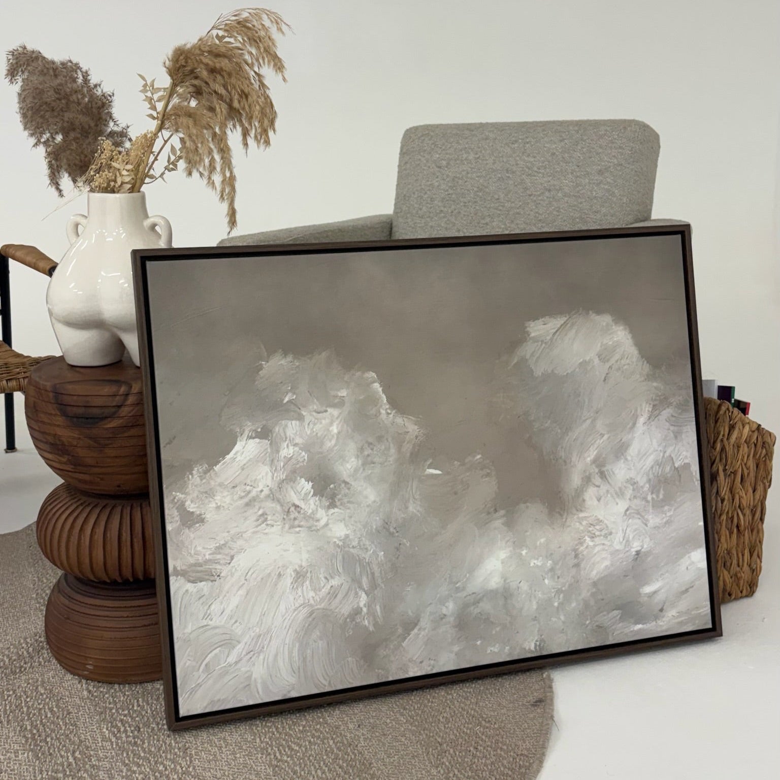 Dream Landscape Framed Printed Canvas - Mala Art Co.