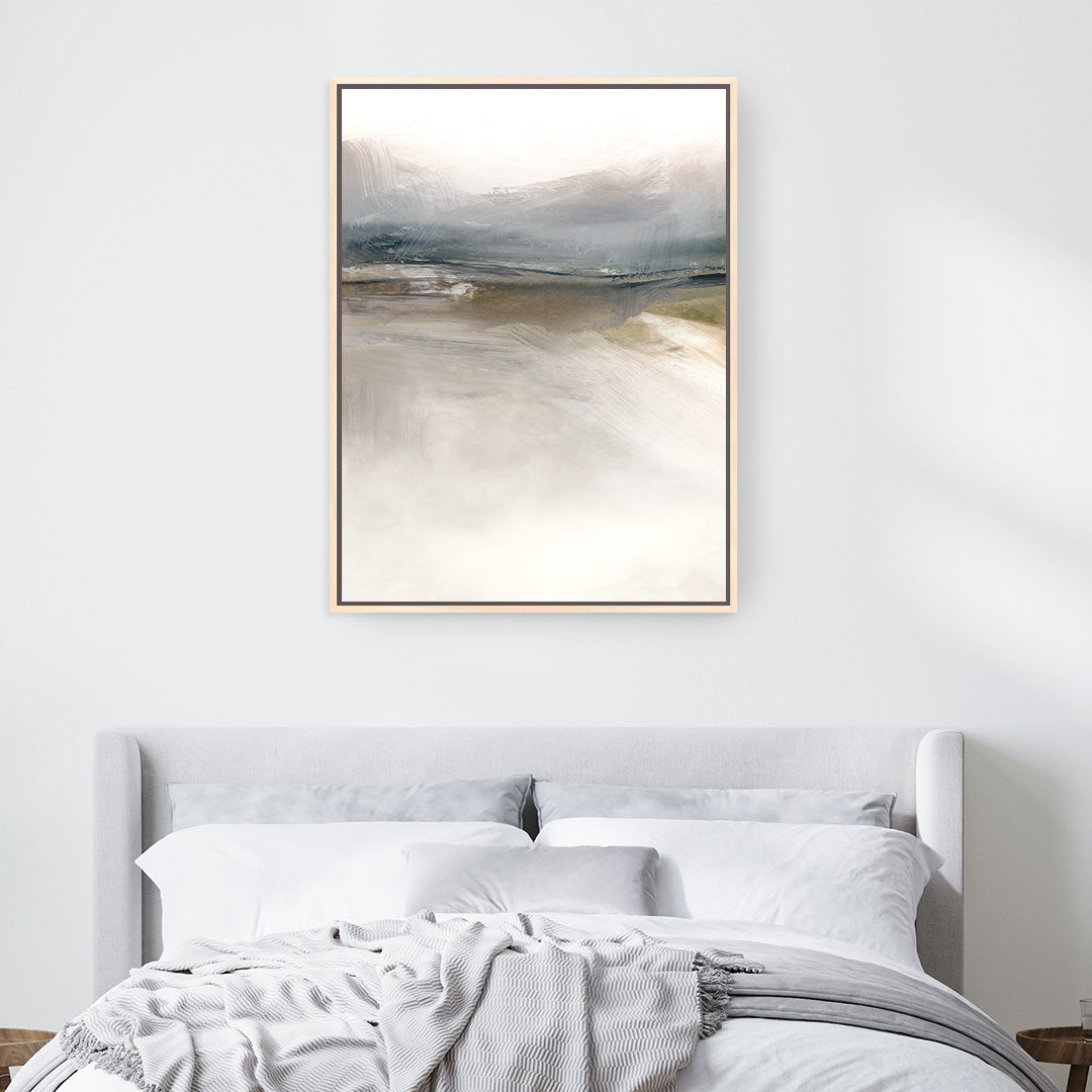 Rural 1 Framed Printed Canvas - Mala Art Co.