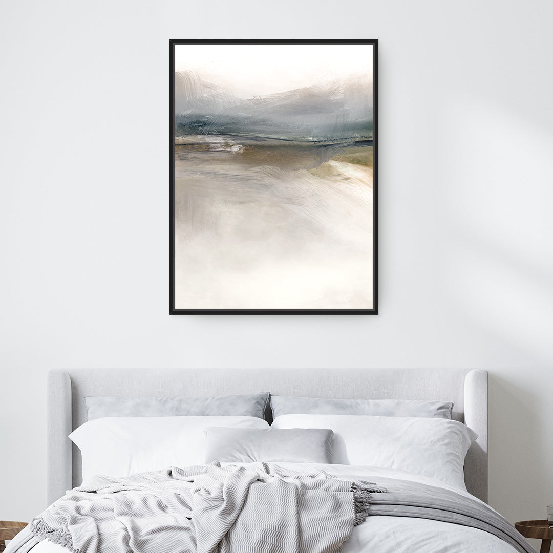 Rural 1 Framed Printed Canvas - Mala Art Co.