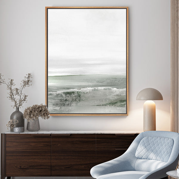 Light Dawn 1 Framed Printed Canvas - Mala Art Co.