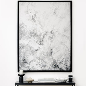 Luna Portrait Framed Printed Canvas - Mala Art Co.