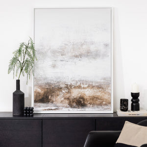 Echoes Portrait Framed Printed Canvas - Mala Art Co.