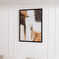 Casa II Portrait Framed Printed Canvas - Mala Art Co.