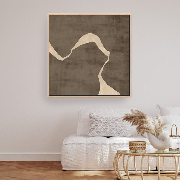 Moko I Square Framed Printed Canvas - Mala Art Co.