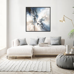 Unbound II Square Framed Printed Canvas - Mala Art Co.