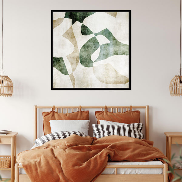 Soraya Square Framed Printed Canvas - Mala Art Co.
