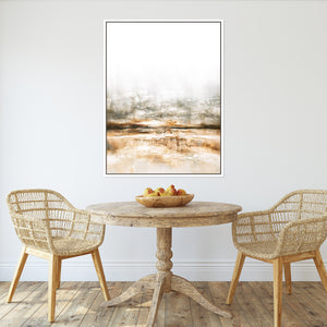 Embers Portrait Framed Printed Canvas - Mala Art Co.