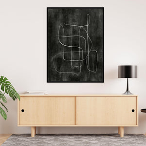 Sonata Portrait Framed Printed Canvas - Mala Art Co.