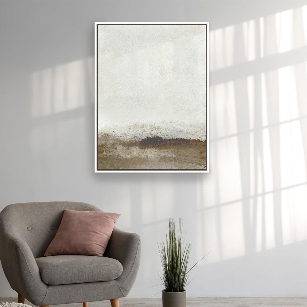 Away from hear 2 Framed Printed Canvas - Mala Art Co.