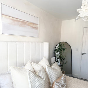 Gold Light Panoramic Framed Printed Canvas - Mala Art Co.